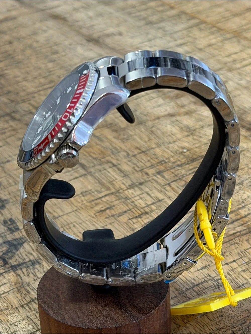 NEW Invicta Pro Diver 44708 Pepsi Bezel Stainless Steel Dive Watch 43mm NIB